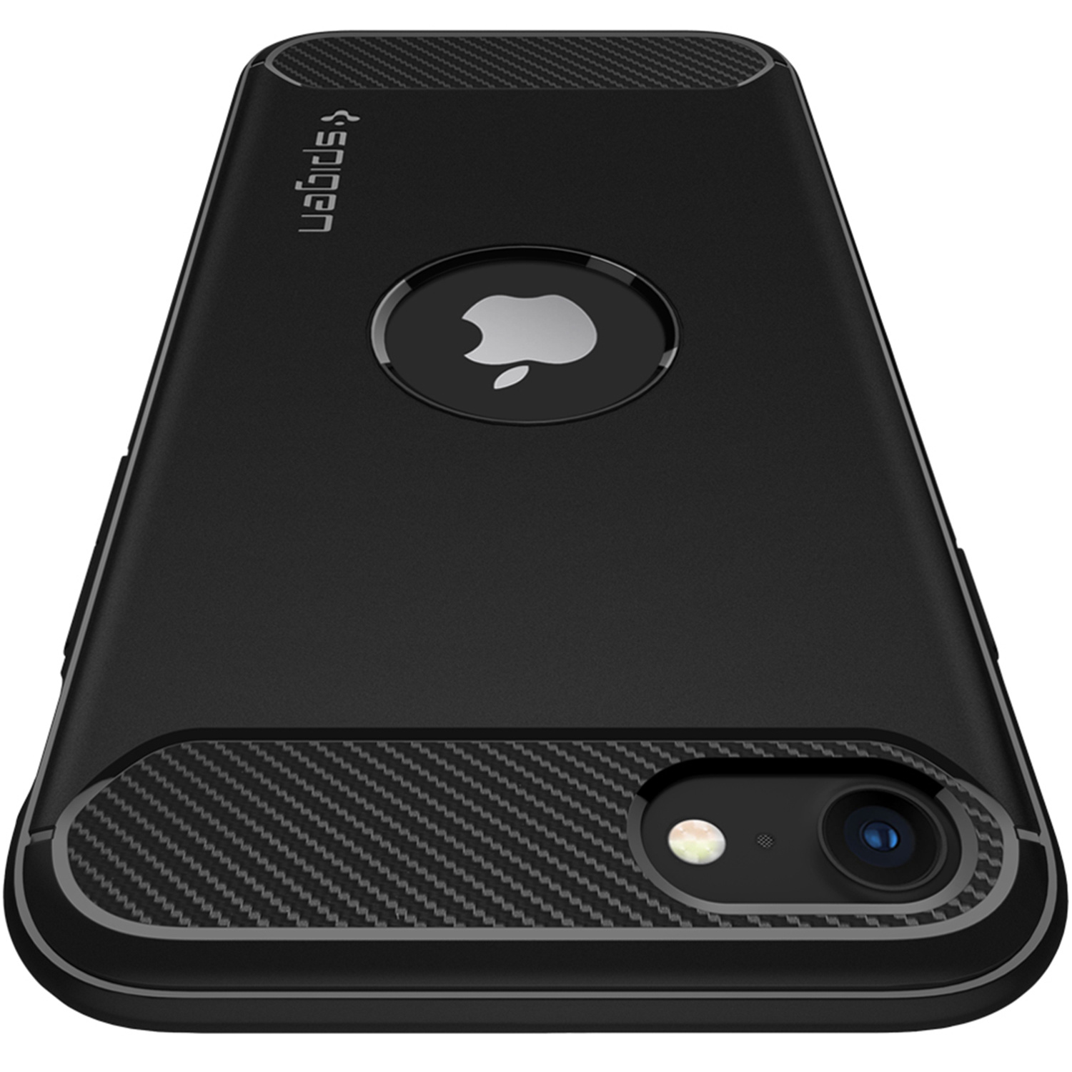 Spigen Rugged Armor Backcover Apple iPhone SE (2022 / 2020) - Afbeelding 3