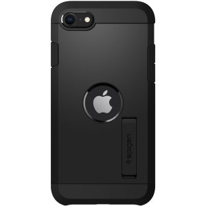 Spigen Tough Armor Backcover Apple iPhone SE (2022 / 2020) - Zwart