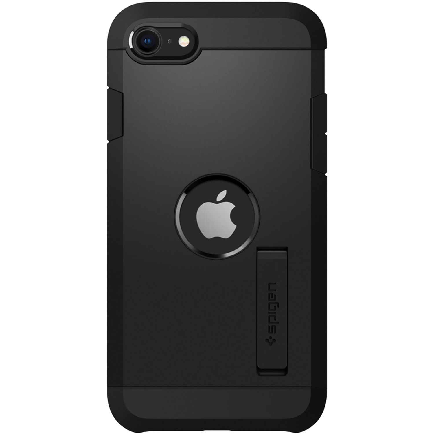Spigen Tough Armor Backcover Apple iPhone SE (2022 / 2020) – Zwart