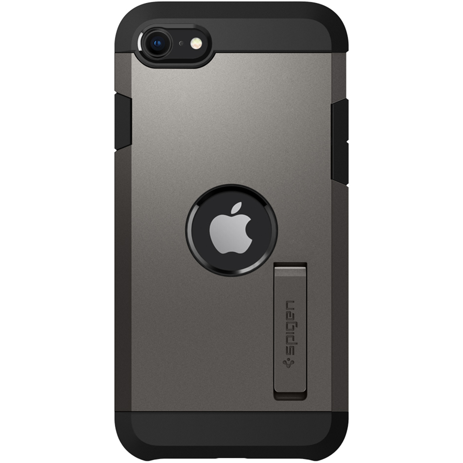 Spigen Tough Armor Backcover Apple iPhone SE (2022 / 2020) – Gunmetal