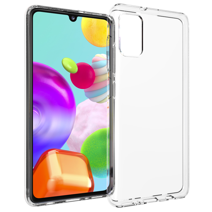 Accezz Clear Backcover Samsung Galaxy A41 – Transparant