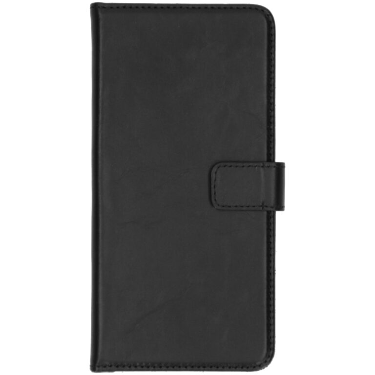 Selencia Echt Lederen Bookcase Samsung Galaxy A51 - Zwart - Afbeelding 2