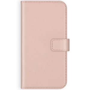 Selencia Echt Leren Bookcase Samsung Galaxy S20 - Dusty Pink