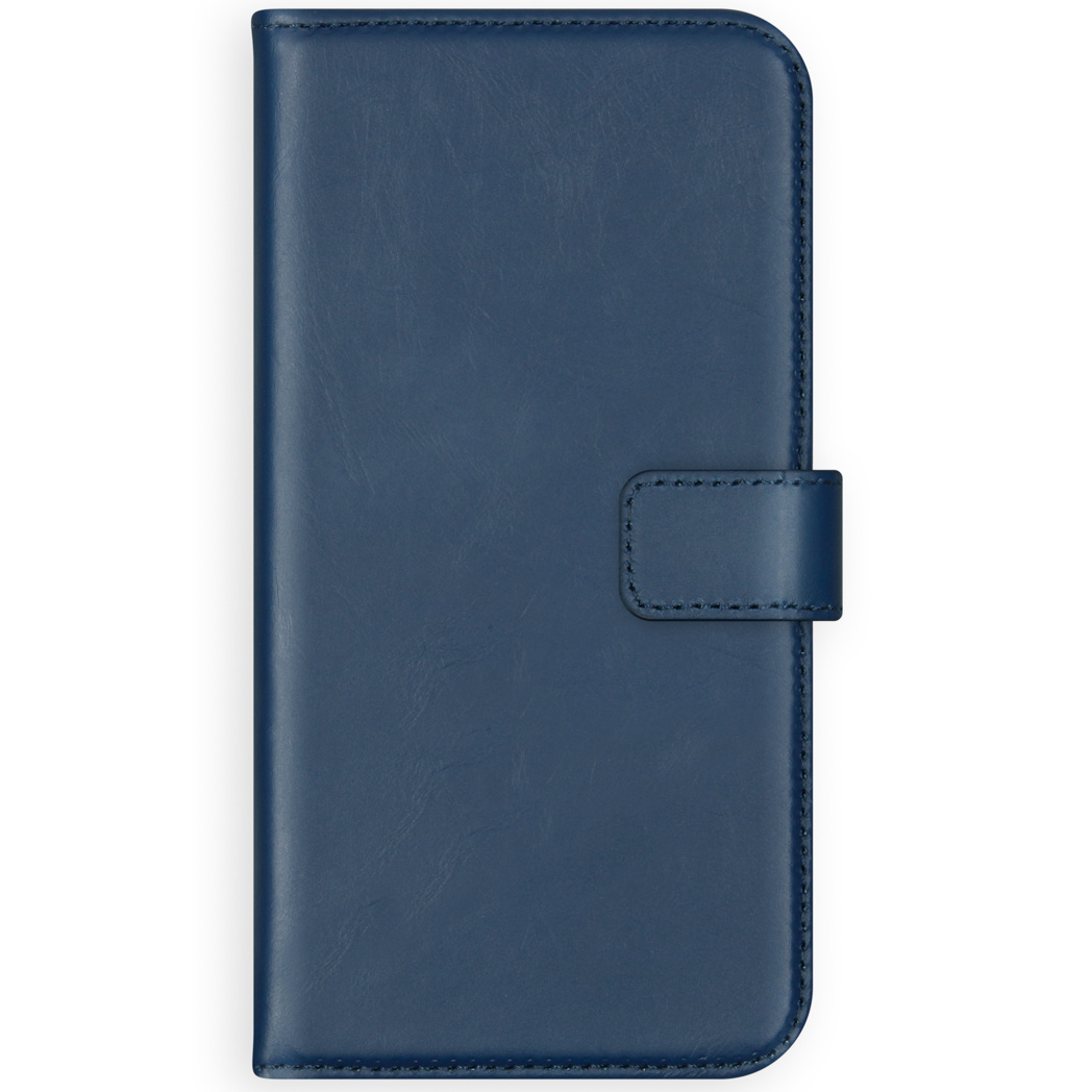 Selencia Echt Lederen Bookcase Samsung Galaxy S20 – Blauw