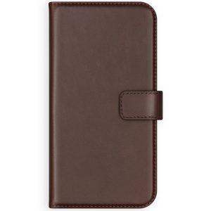 Selencia Echt Leren Bookcase Samsung Galaxy S20 - Bruin