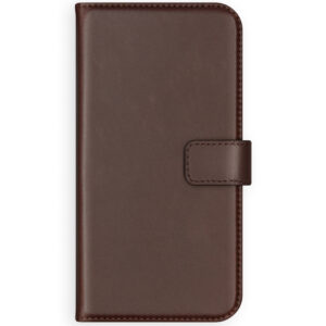Selencia Echt Lederen Bookcase Samsung Galaxy S20 - Bruin