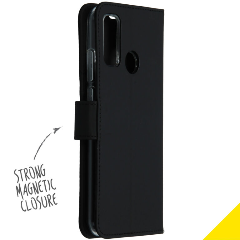 Accezz Wallet Softcase Bookcase Huawei P Smart (2020) - Zwart - Afbeelding 2