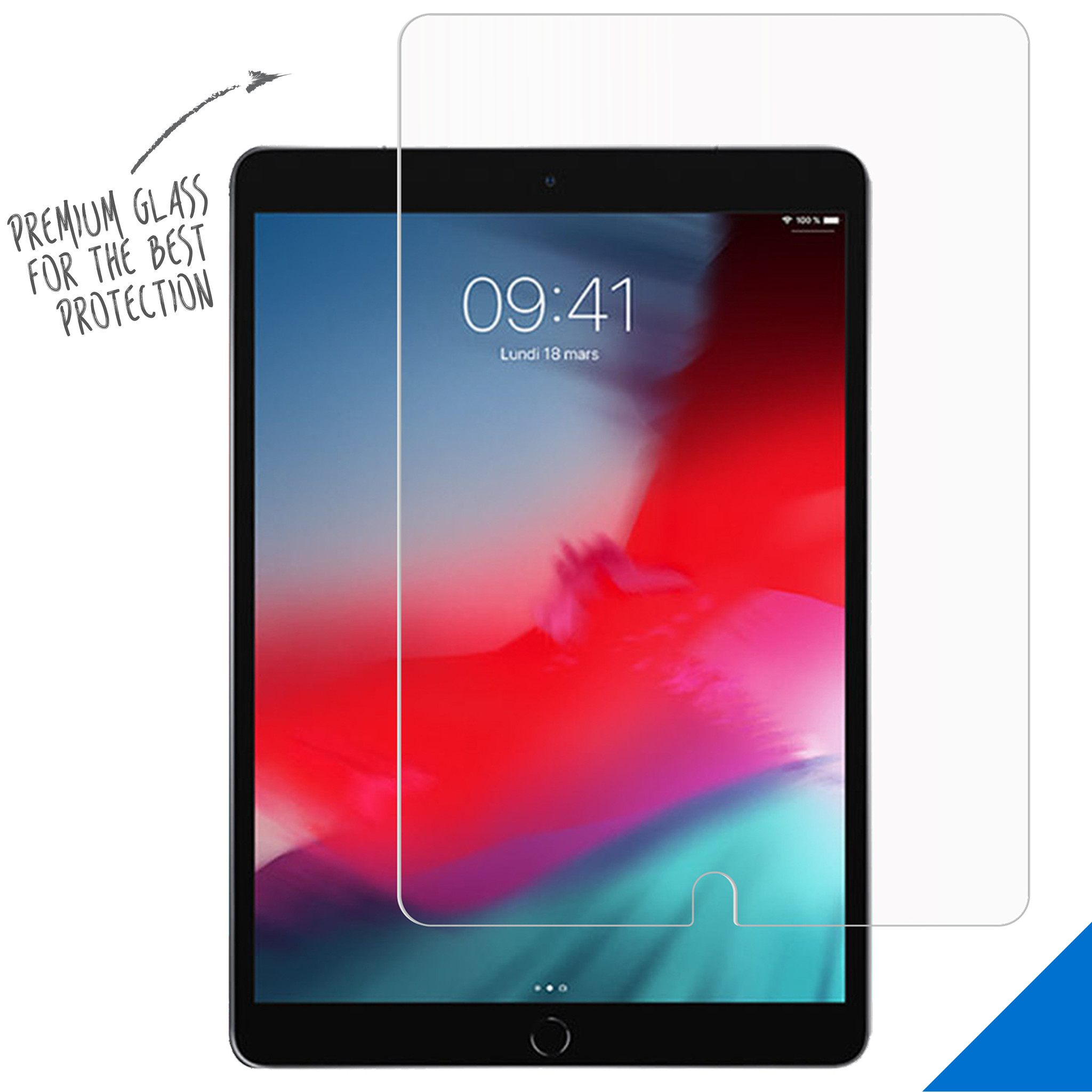 Accezz Premium glass screenprotector Tablet Apple iPad 9 (2021) 10.2 inch / iPad 8 (2020) 10.2 inch / iPad 7 (2019) 10.2 inch - Afbeelding 2