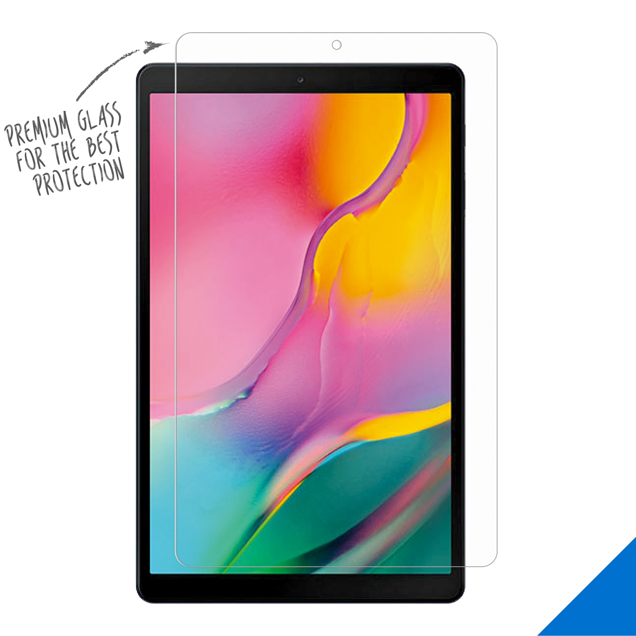 Accezz Premium glass screenprotector Tablet Samsung Galaxy Tab A 10.1 (2019) - Afbeelding 2