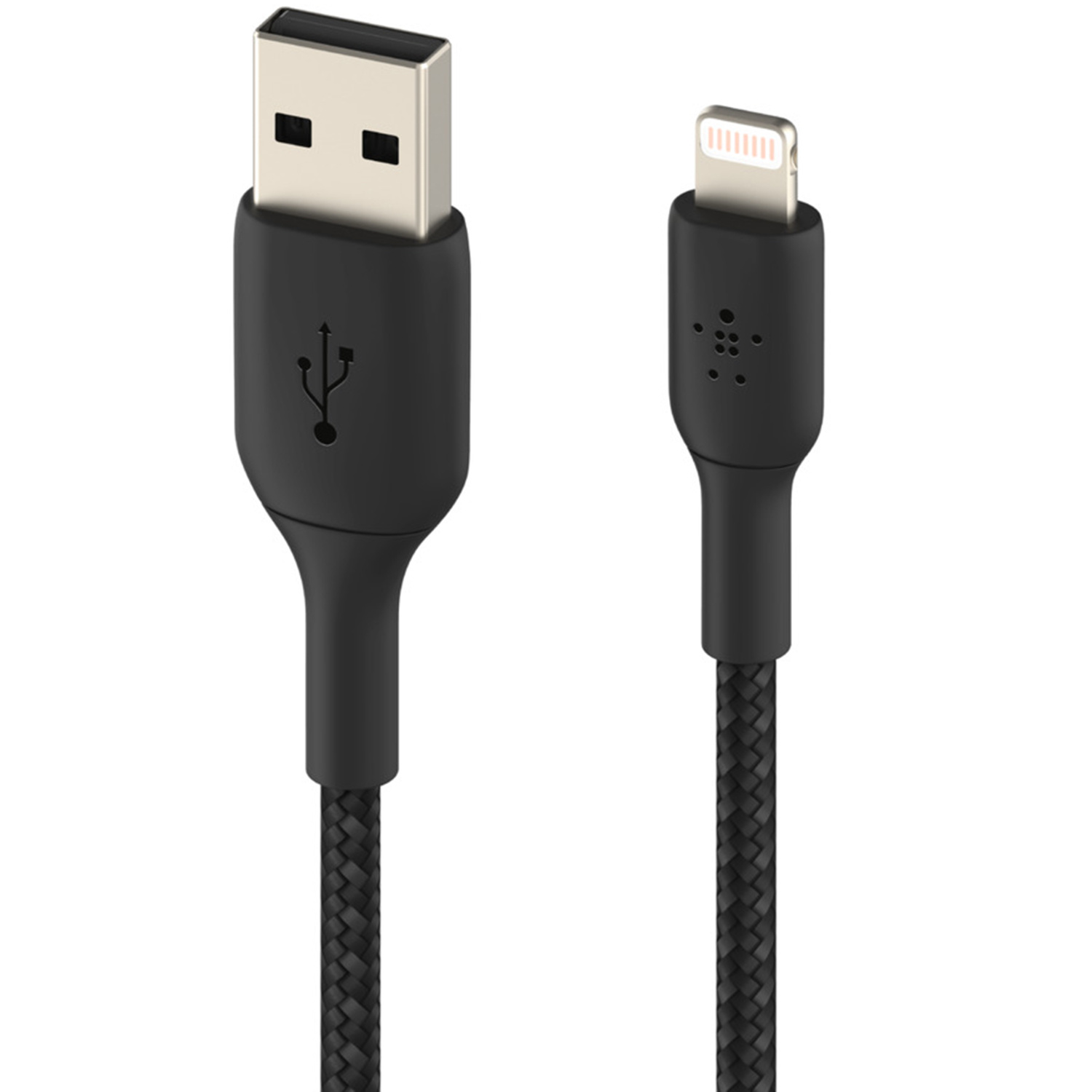 Belkin Boost↑Charge™ Braided Lightning naar USB kabel - 0,15 meter - Zwart - Afbeelding 4