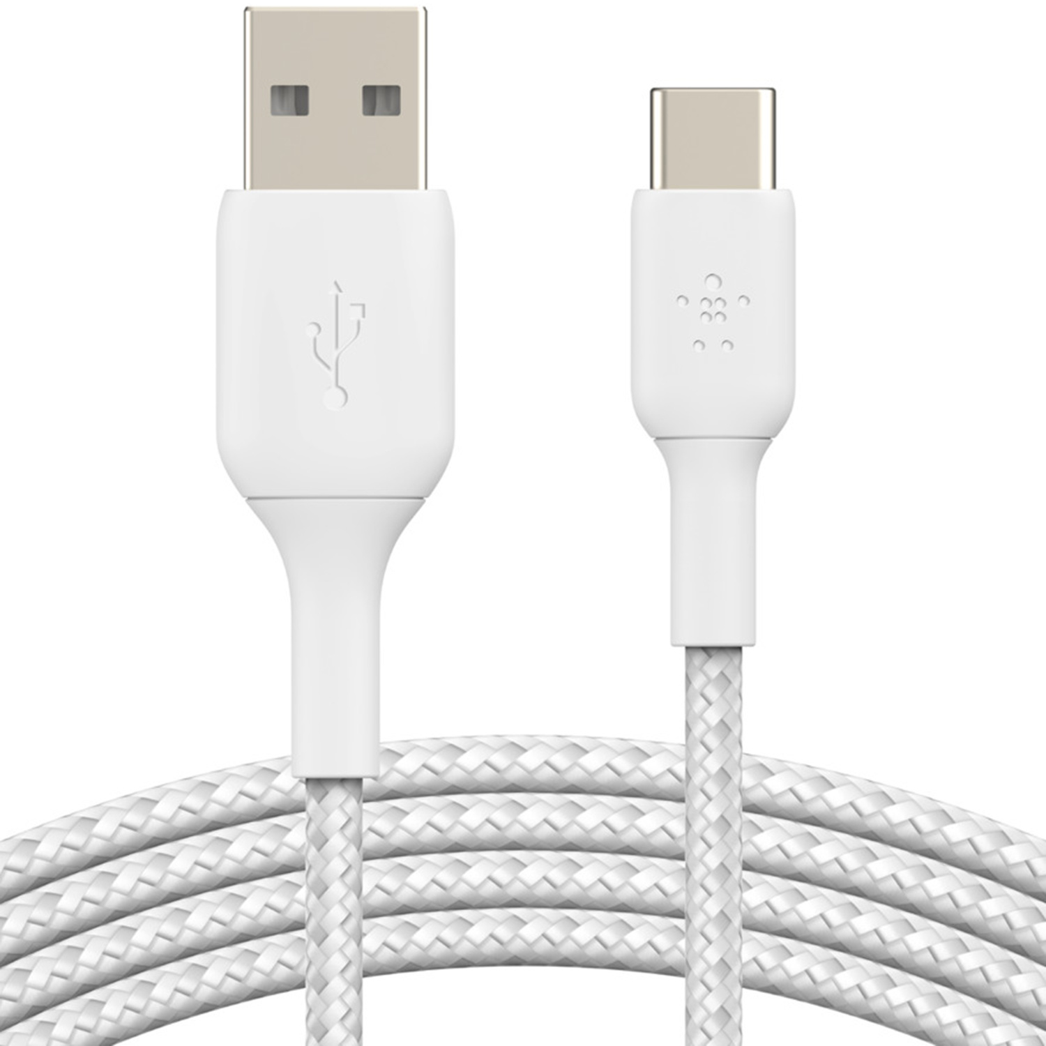 Belkin Boost↑Charge™ Braided USB-C naar USB kabel - 3 meter - Wit - Afbeelding 5