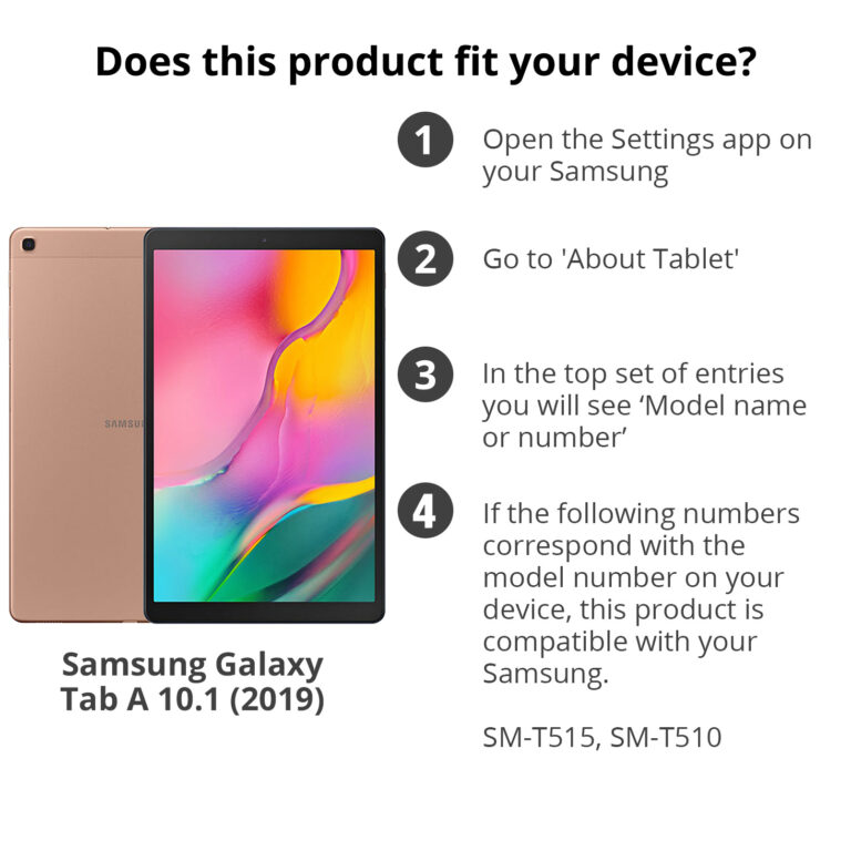 Accezz Premium Glass Screenprotector Galaxy Tab A 10.1 (2019) - Afbeelding 5