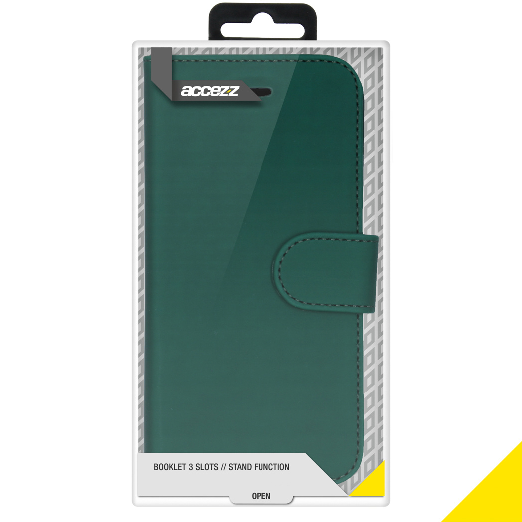 Accezz Wallet Softcase Bookcase Apple iPhone 12 (Pro) - Groen - Afbeelding 4