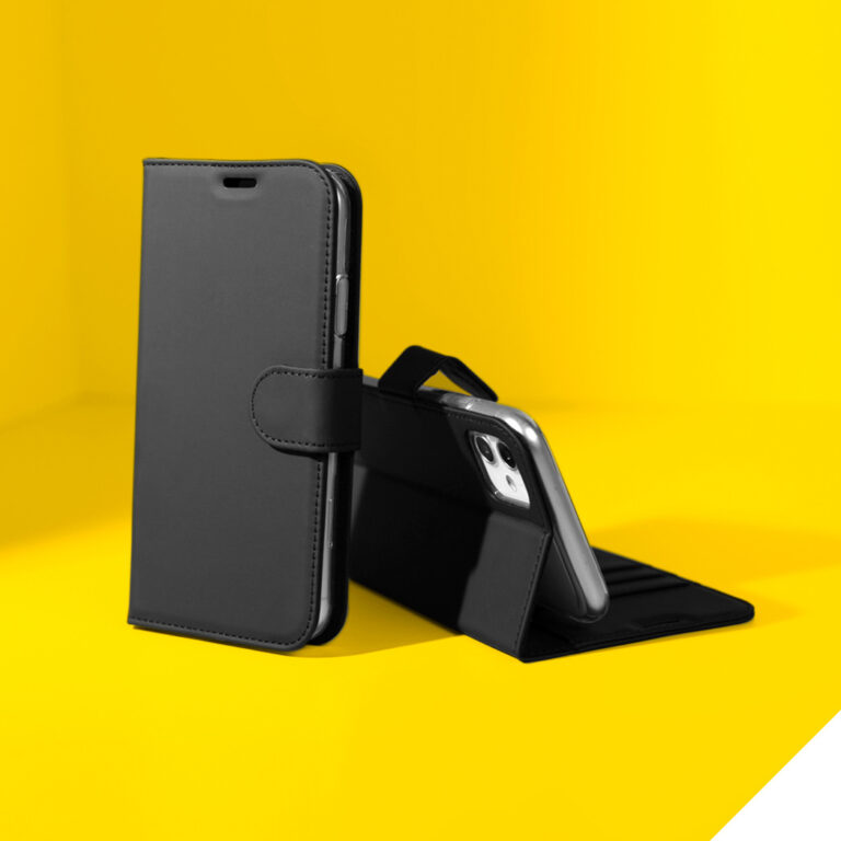 Accezz Wallet Softcase Bookcase Apple iPhone 12 Pro Max - Zwart - Afbeelding 5