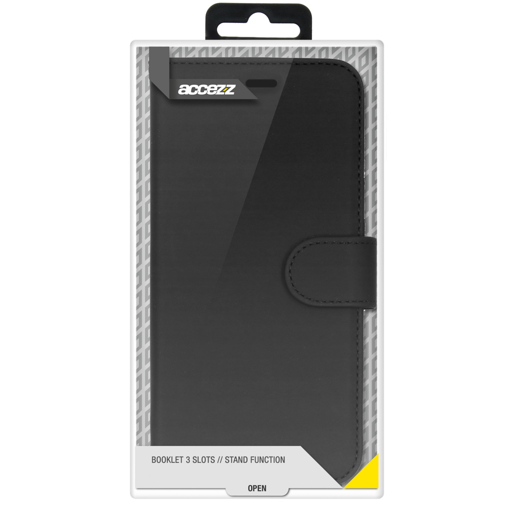 Accezz Wallet Softcase Bookcase Apple iPhone 12 Pro Max - Zwart - Afbeelding 4