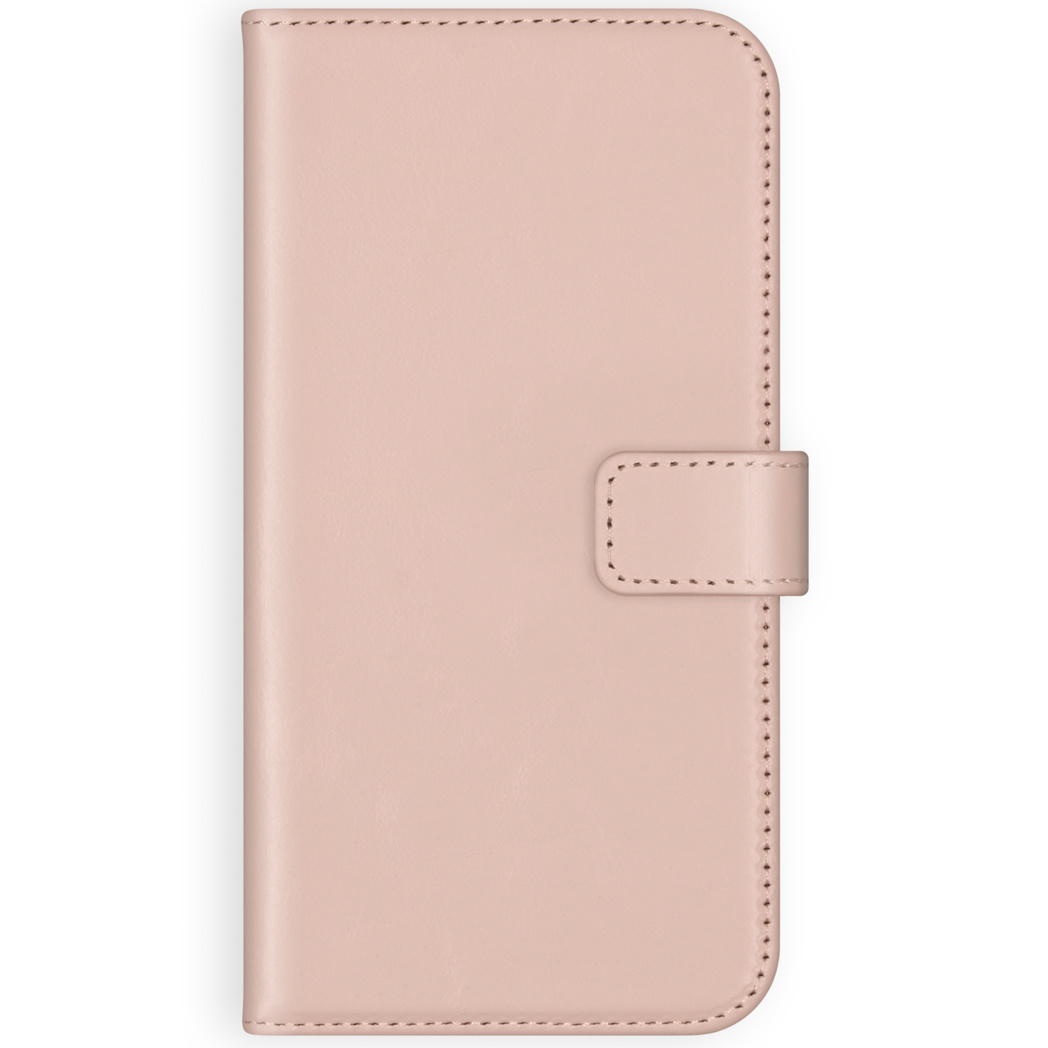Selencia Echt Leren Bookcase Apple iPhone 12 (Pro) - Dusty Pink - Afbeelding 2