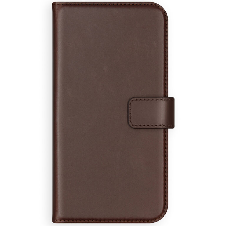 Selencia Echt Lederen Bookcase Apple iPhone 12 Pro Max - Bruin - Afbeelding 2