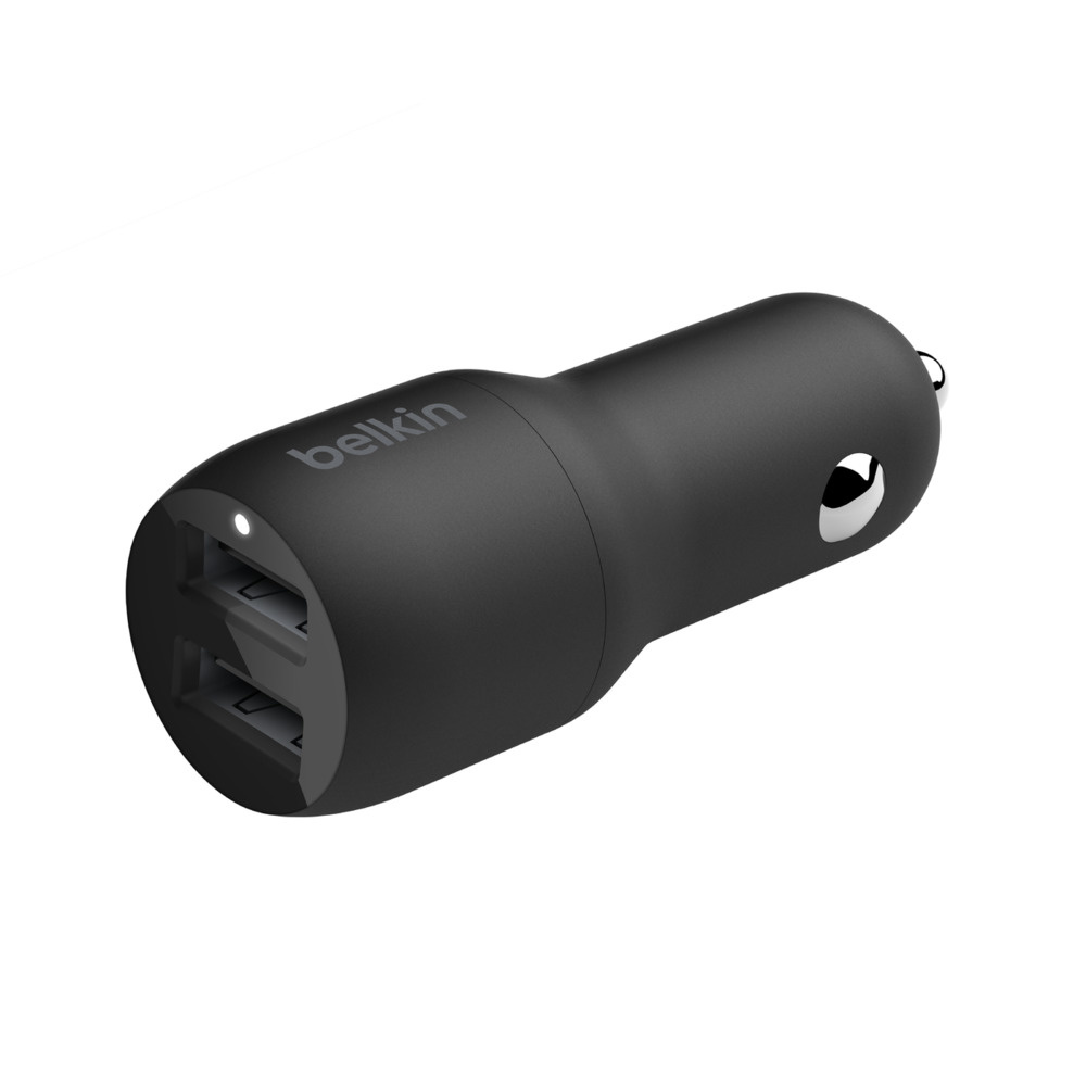 Belkin Boost↑Charge™ Dual USB Car Charger + USB-C kabel - 24W - Afbeelding 2