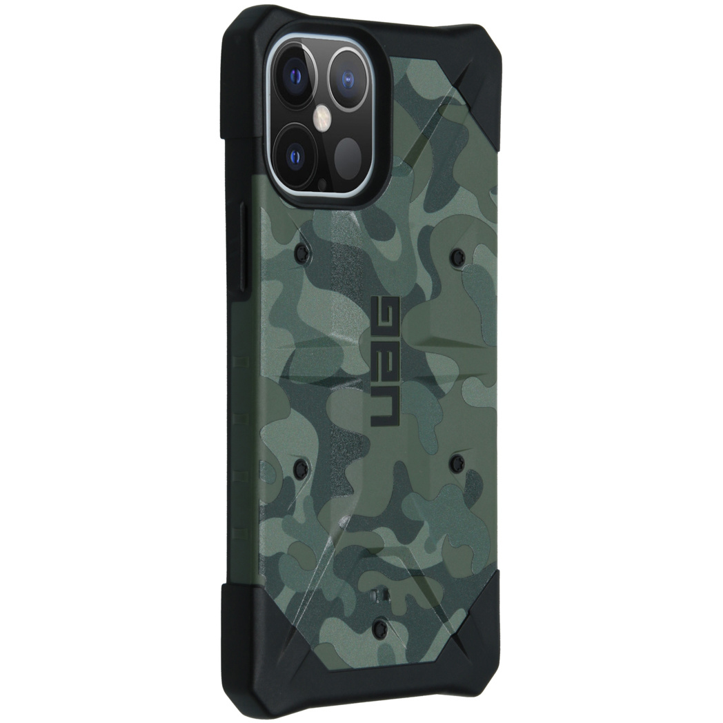UAG Pathfinder Backcover Apple iPhone 12 Pro Max - Forest Camo - Afbeelding 2
