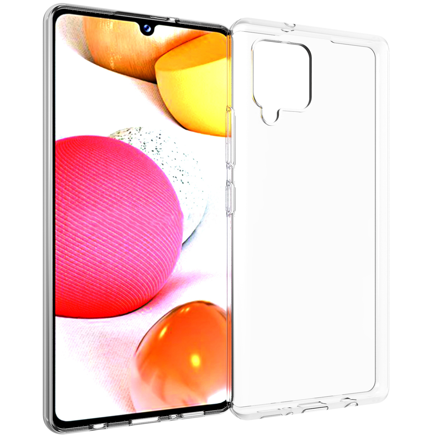 Accezz Clear Backcover Samsung Galaxy A42 – Transparant