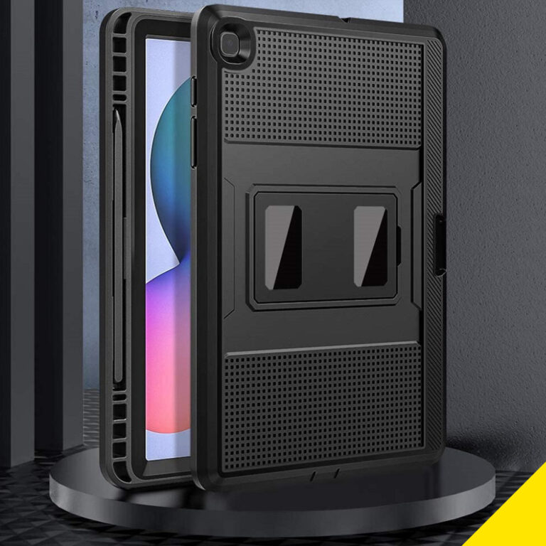 Accezz Rugged Back Case Samsung Galaxy Tab S6 Lite / Tab S6 Lite (2022) - Zwart - Afbeelding 2