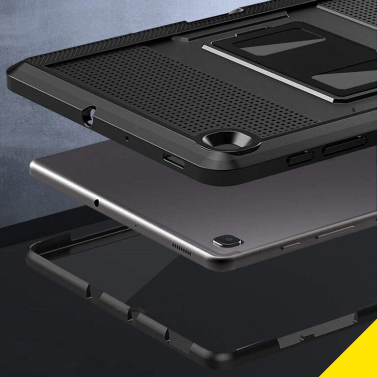 Accezz Rugged Back Case Samsung Galaxy Tab S6 Lite / Tab S6 Lite (2022) - Zwart - Afbeelding 4