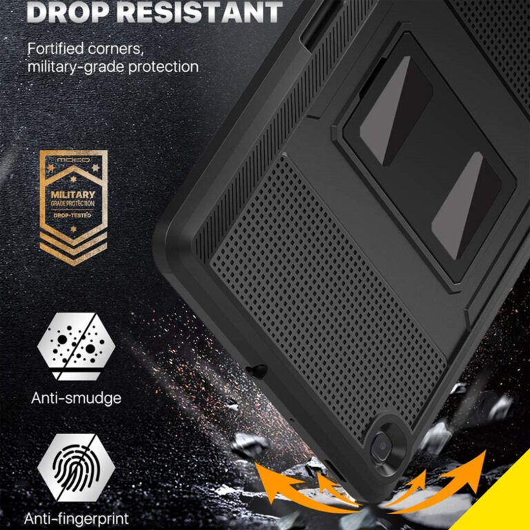 Accezz Rugged Back Case Samsung Galaxy Tab S6 Lite / Tab S6 Lite (2022) - Zwart - Afbeelding 5