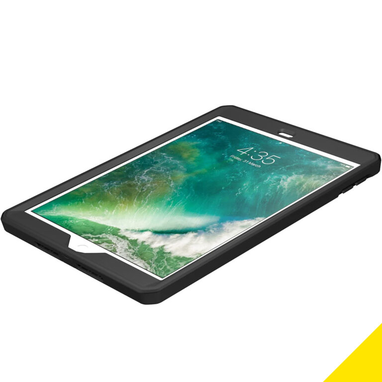 Accezz Rugged Back Case Apple iPad 6 (2018) 9.7 inch / iPad 5 (2017) 9.7 inch - Zwart - Afbeelding 3