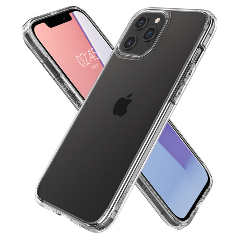 Spigen Ultra Hybrid Backcover Apple iPhone 12 Pro Max - Transparant - Afbeelding 5