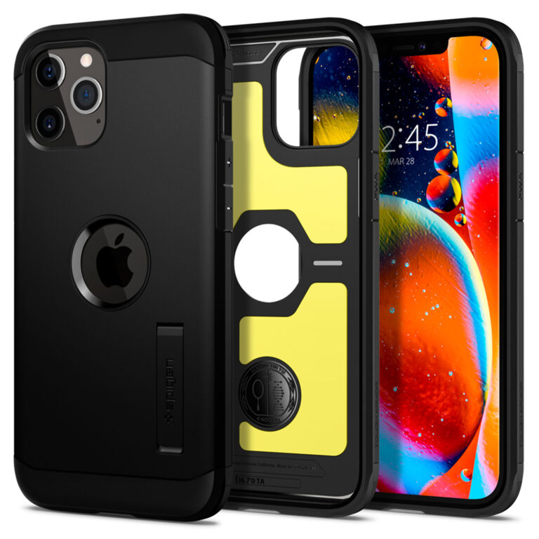 Spigen Tough Armor Backcover Apple iPhone 12 Pro Max - Zwart - Afbeelding 2