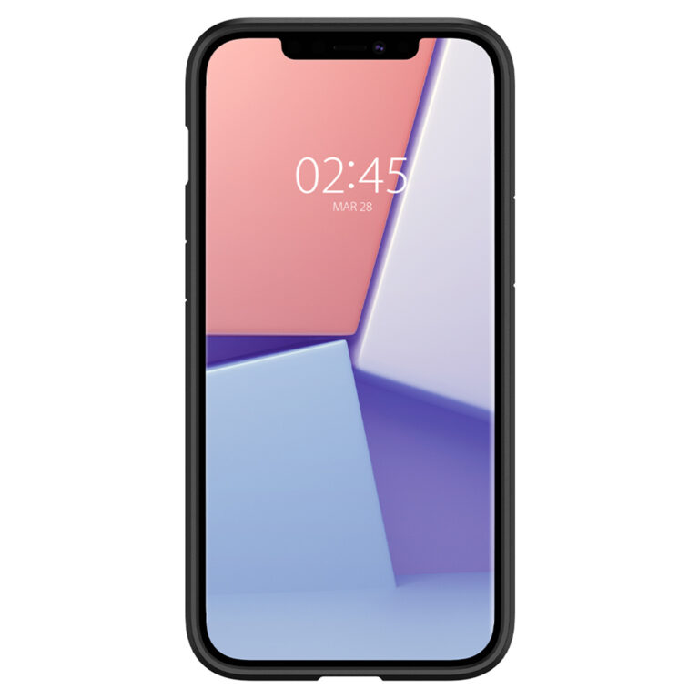 Spigen Ultra Hybrid Backcover Apple iPhone 12 (Pro) - Zwart - Afbeelding 3