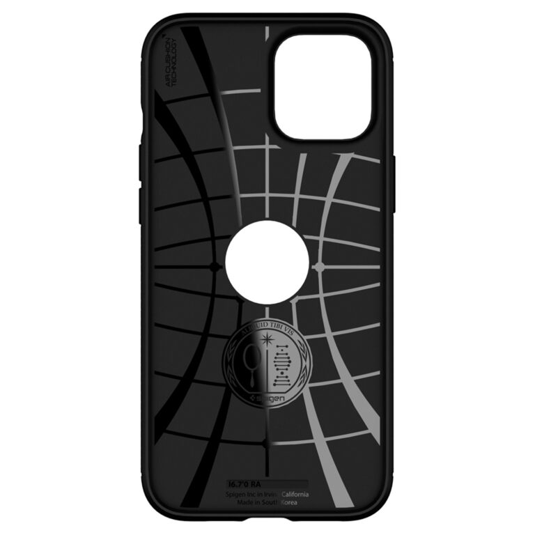 Spigen Rugged Armor Backcover Apple iPhone 12 (Pro) - Zwart - Afbeelding 7
