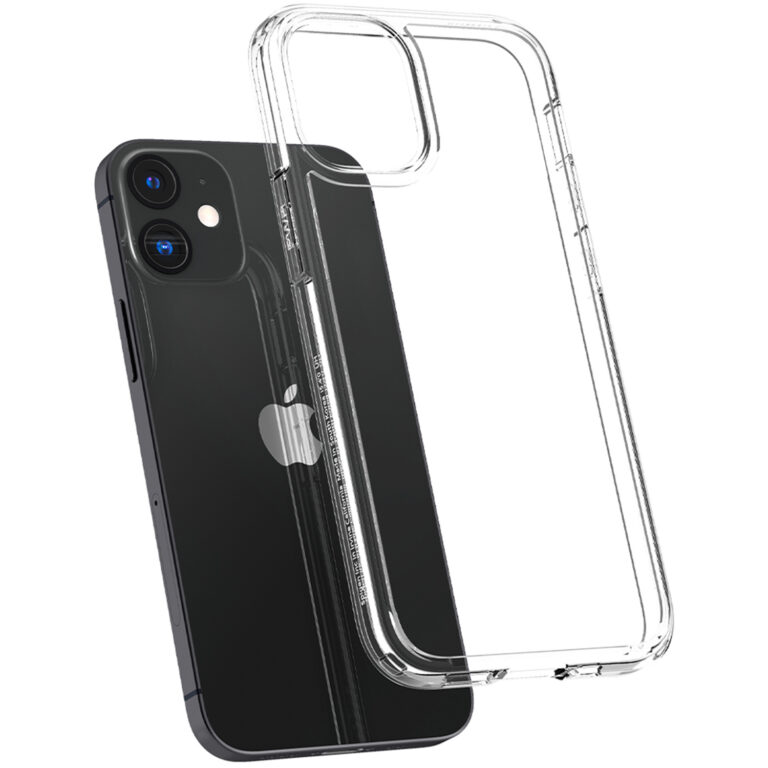 Spigen Ultra Hybrid Backcover Apple iPhone 12 Mini - Transparant - Afbeelding 4