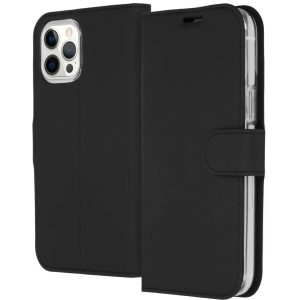 Accezz Wallet Softcase Bookcase Apple iPhone 12 Pro Max - Zwart
