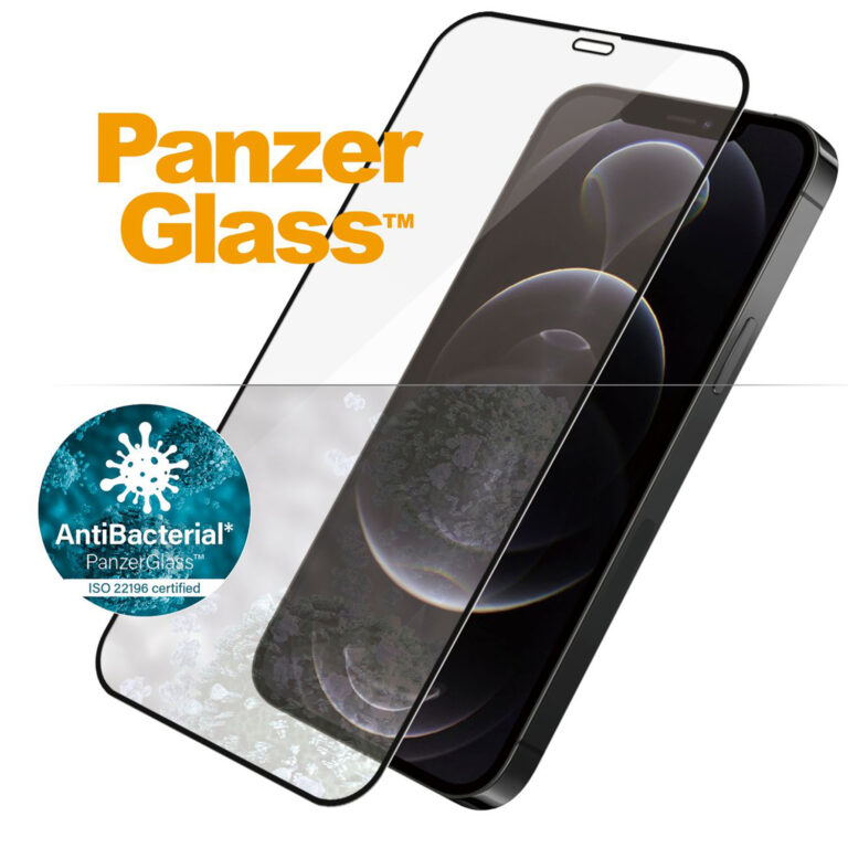 PanzerGlass Case Friendly Screenprotector Apple iPhone 12 (Pro) - Zwart - Afbeelding 3