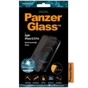 PanzerGlass Case Friendly Privacy Anti-Bacterial Screenprotector Apple iPhone 12 (Pro)