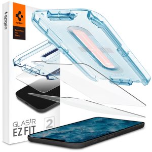 Spigen GLAStR EZ Fit Screenprotector + Applicator Apple iPhone 12 (Pro)