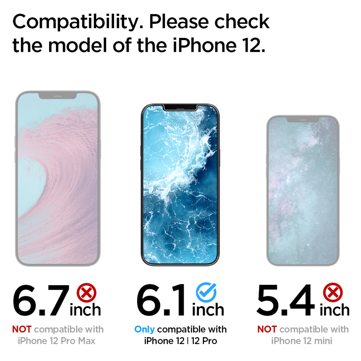 Spigen GLAStR EZ Fit Screenprotector + Applicator Apple iPhone 12 (Pro) - Afbeelding 4