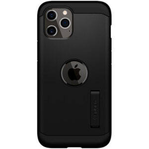 Spigen Tough Armor Backcover Apple iPhone 12 (Pro) - Zwart
