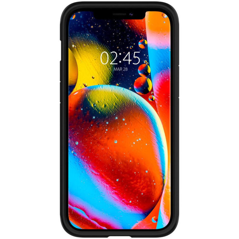 Spigen Tough Armor Backcover Apple iPhone 12 (Pro) - Zwart - Afbeelding 3