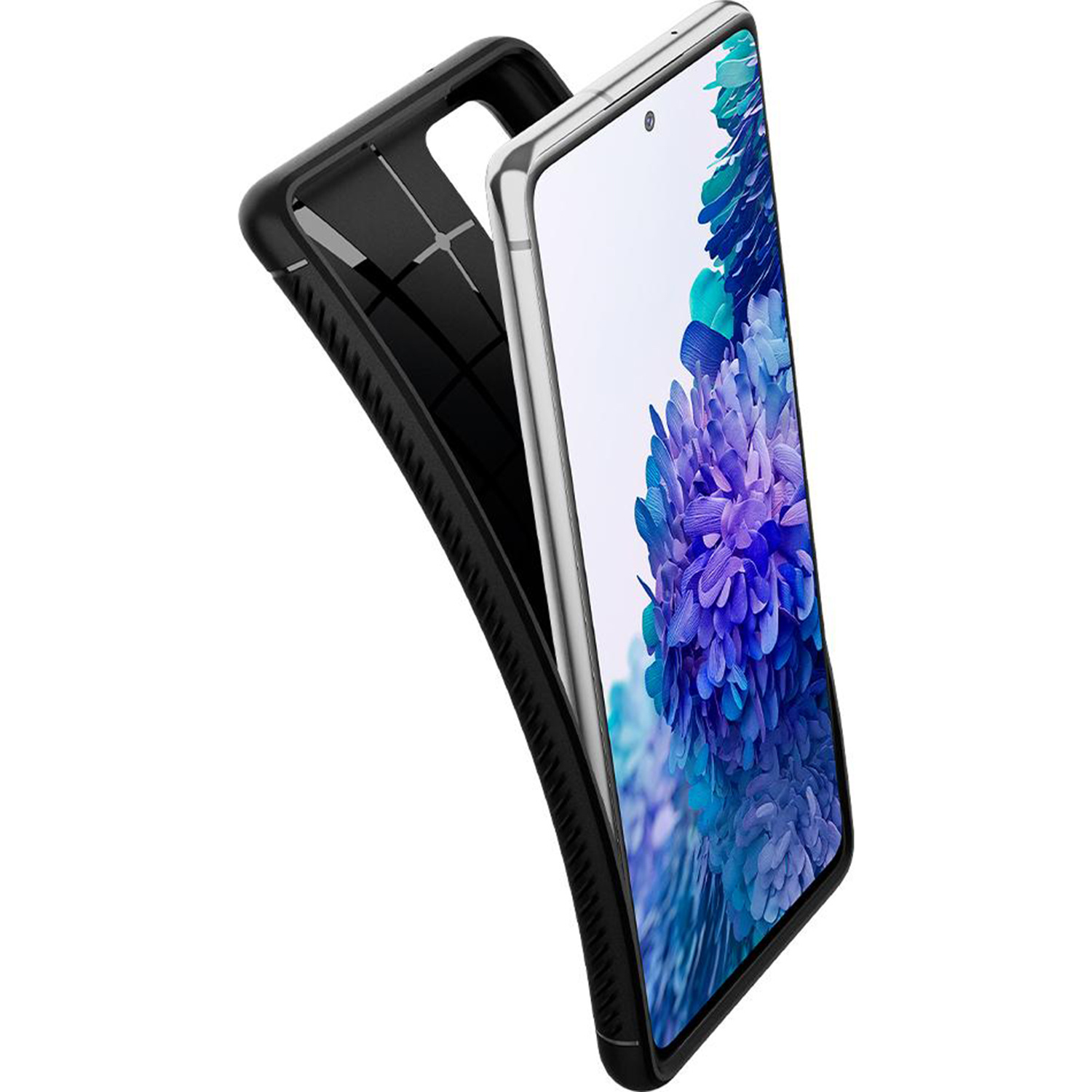 Spigen Rugged Armor Backcover Samsung Galaxy S20 FE - Zwart - Afbeelding 5