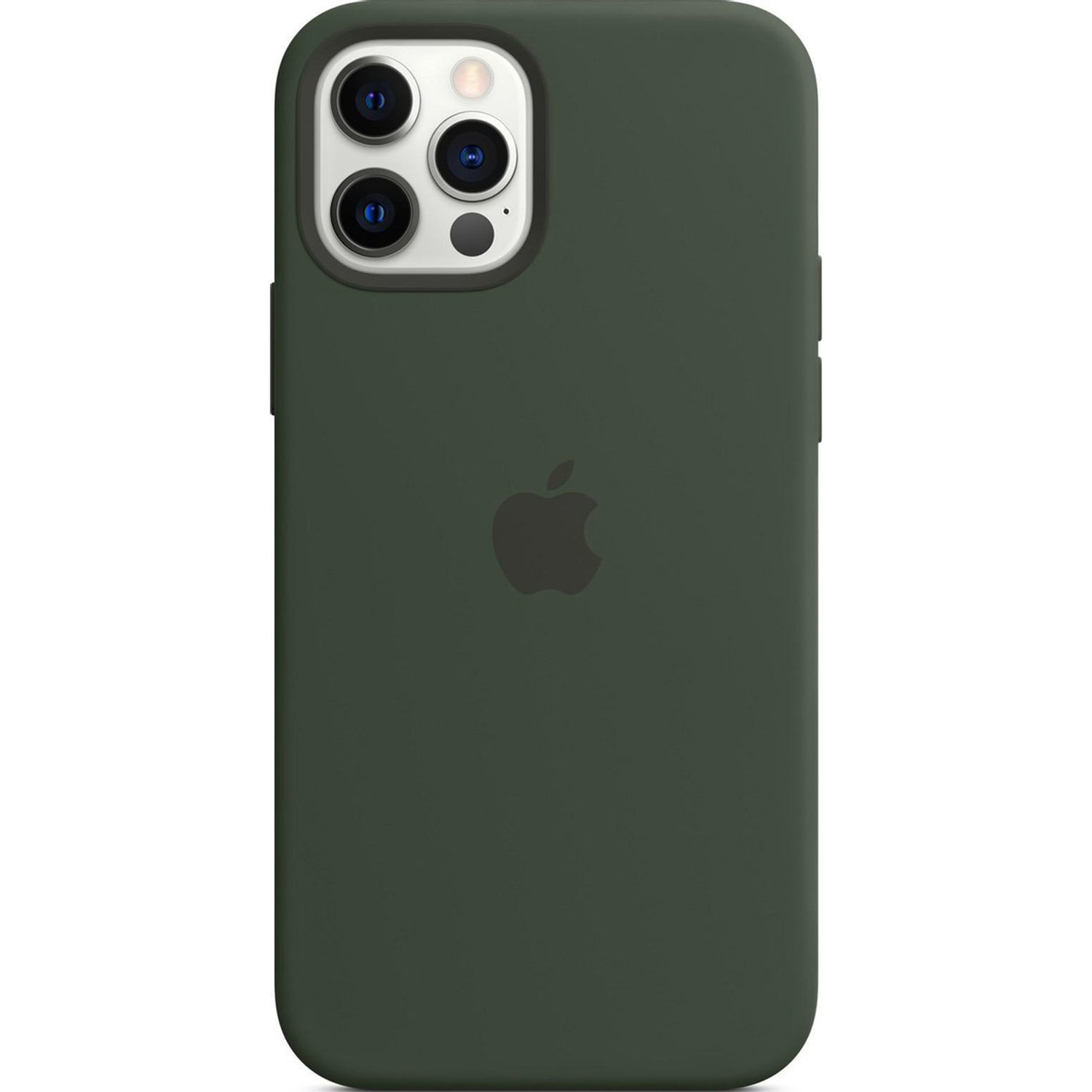 Silicone Backcover MagSafe Apple iPhone 12 (Pro) – Cypress Green