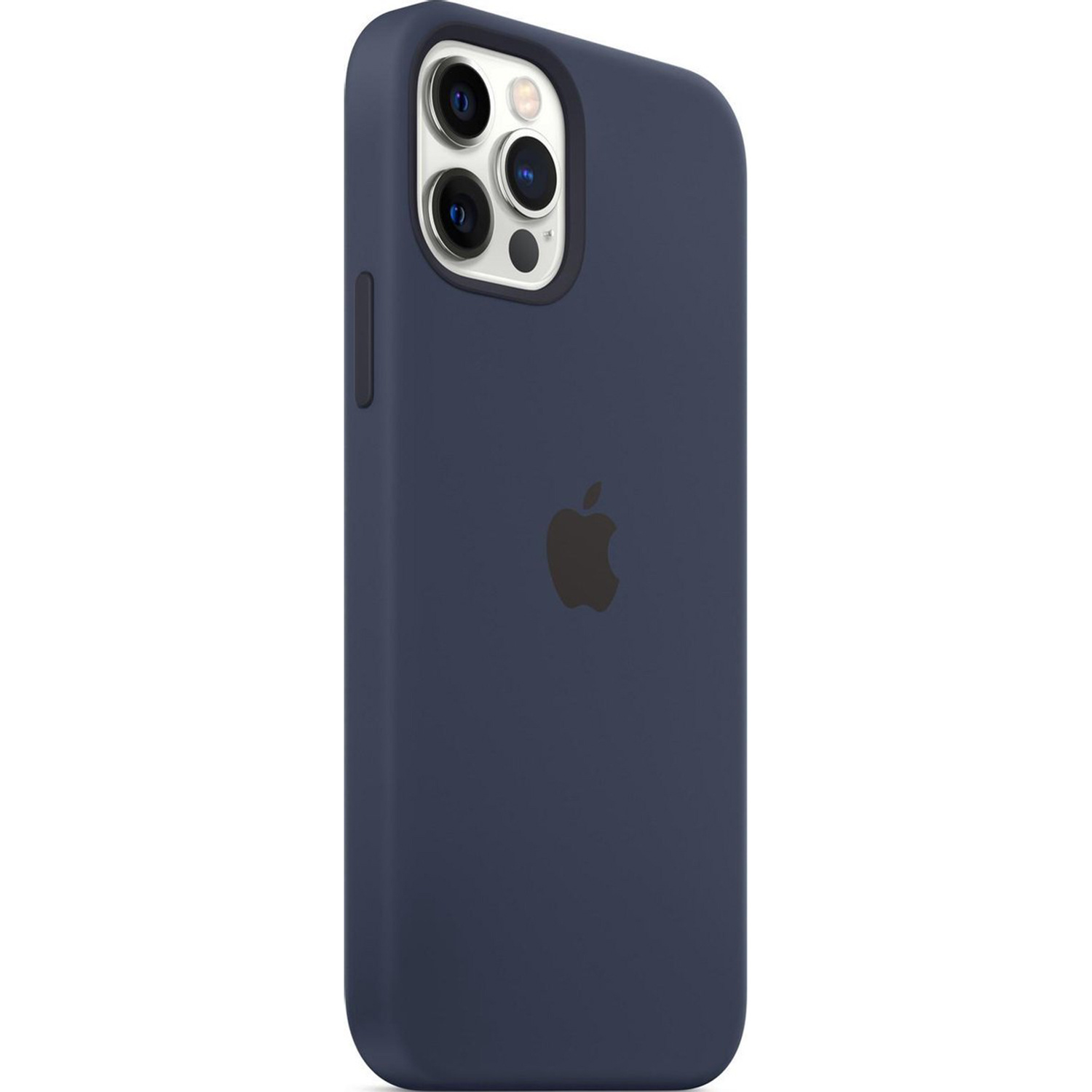 Silicone Backcover MagSafe Apple iPhone 12 (Pro) - Deep Navy - Afbeelding 2