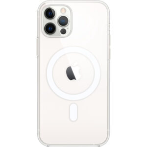 Clearcase MagSafe Apple iPhone 12 (Pro) - Transparant