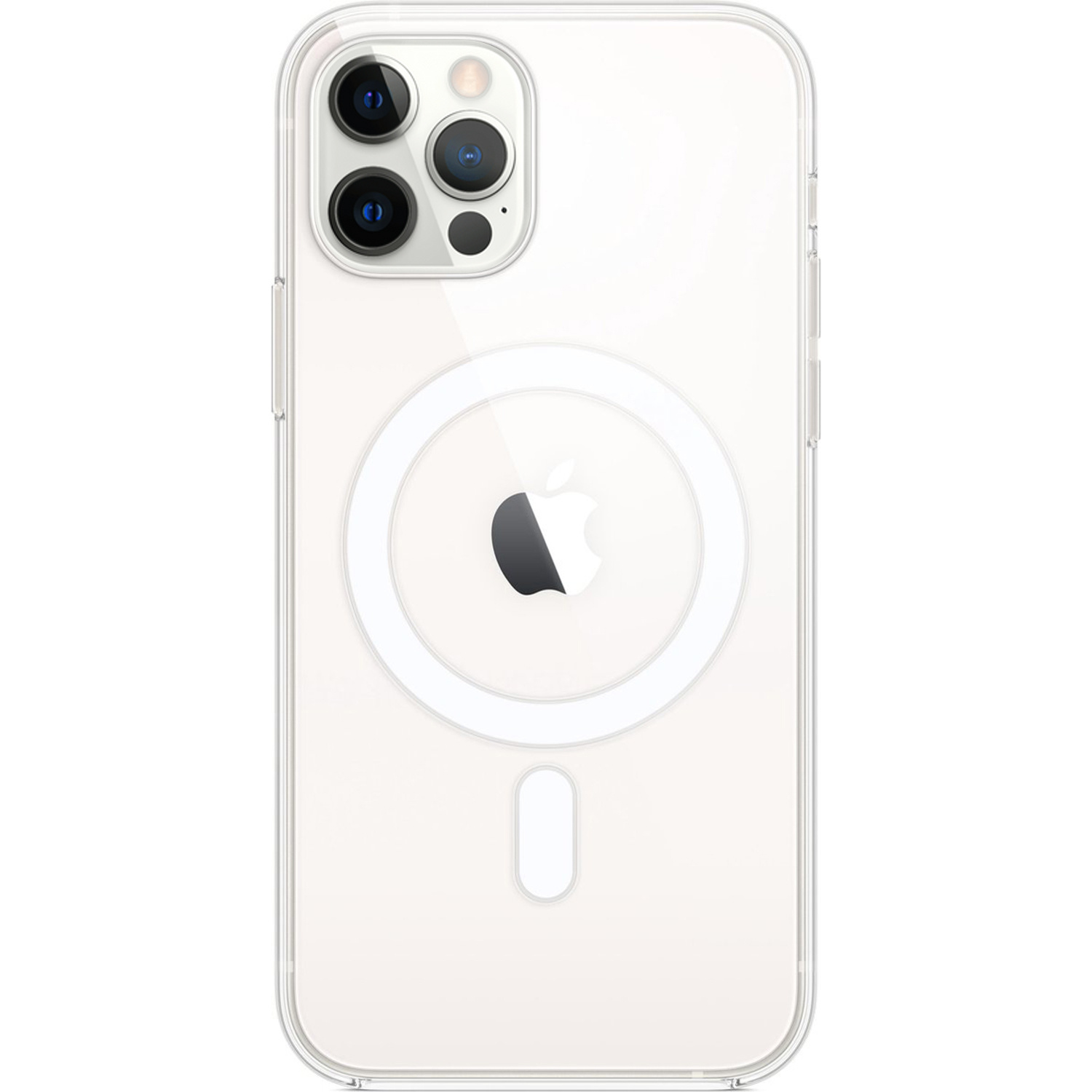 Clearcase MagSafe Apple iPhone 12 (Pro) – Transparant