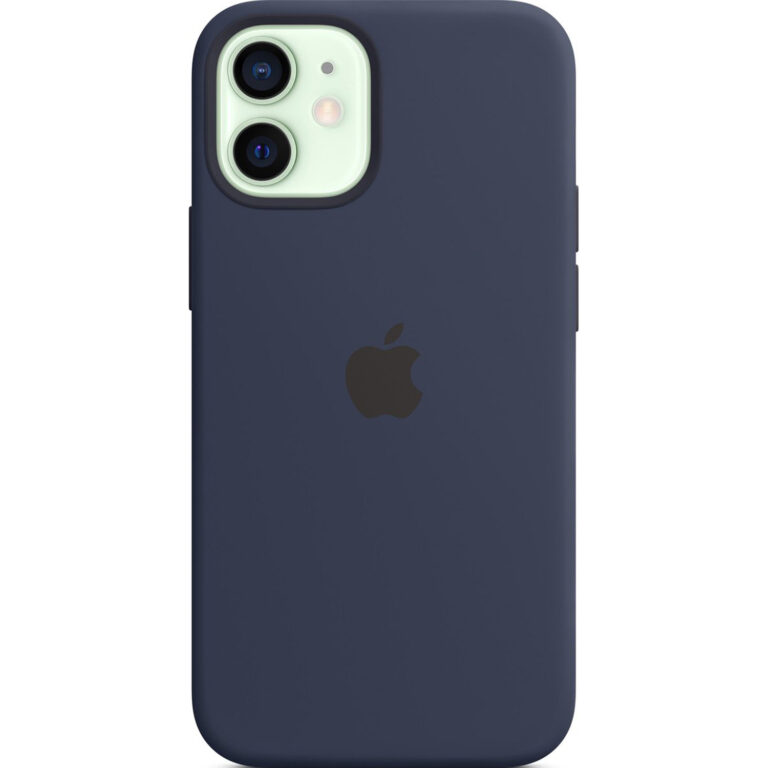 Silicone Backcover MagSafe Apple iPhone 12 Mini - Deep Navy