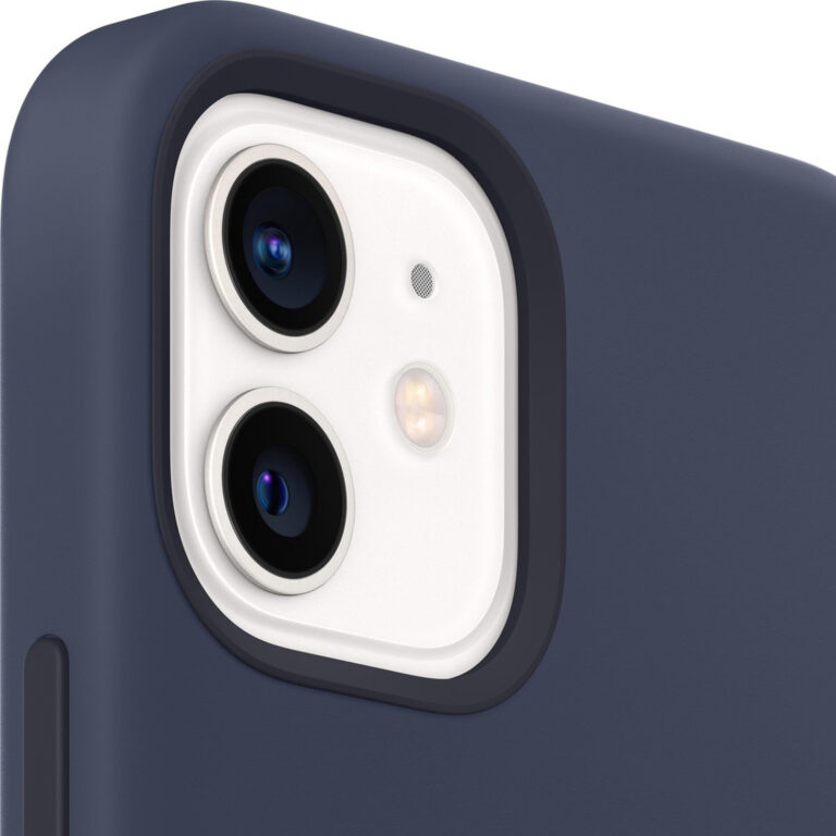 Silicone Backcover MagSafe Apple iPhone 12 Mini - Deep Navy - Afbeelding 2