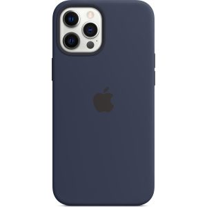 Silicone Backcover MagSafe Apple iPhone 12 Pro Max - Deep Navy