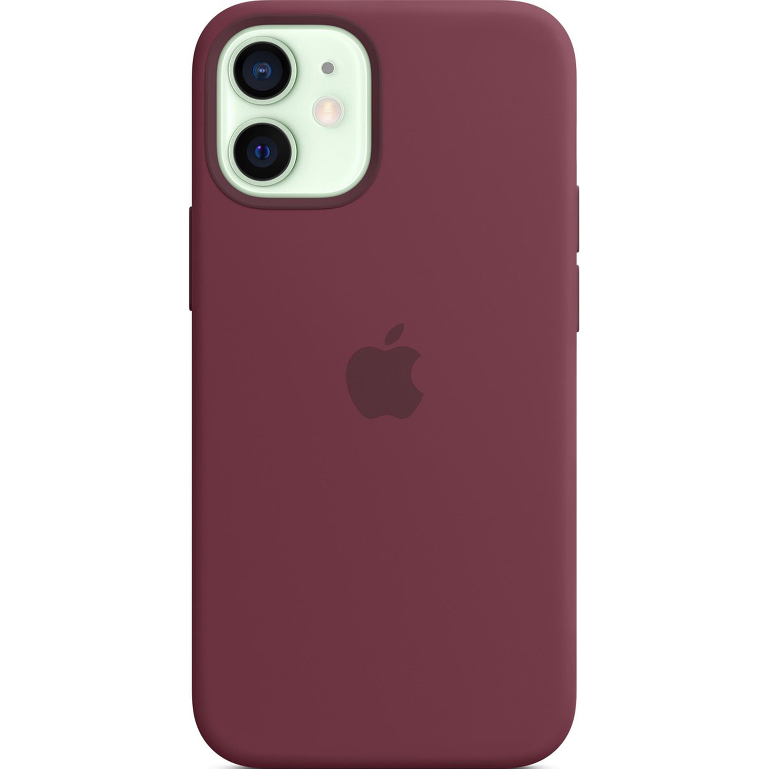 Silicone Backcover MagSafe Apple iPhone 12 Mini – Plum