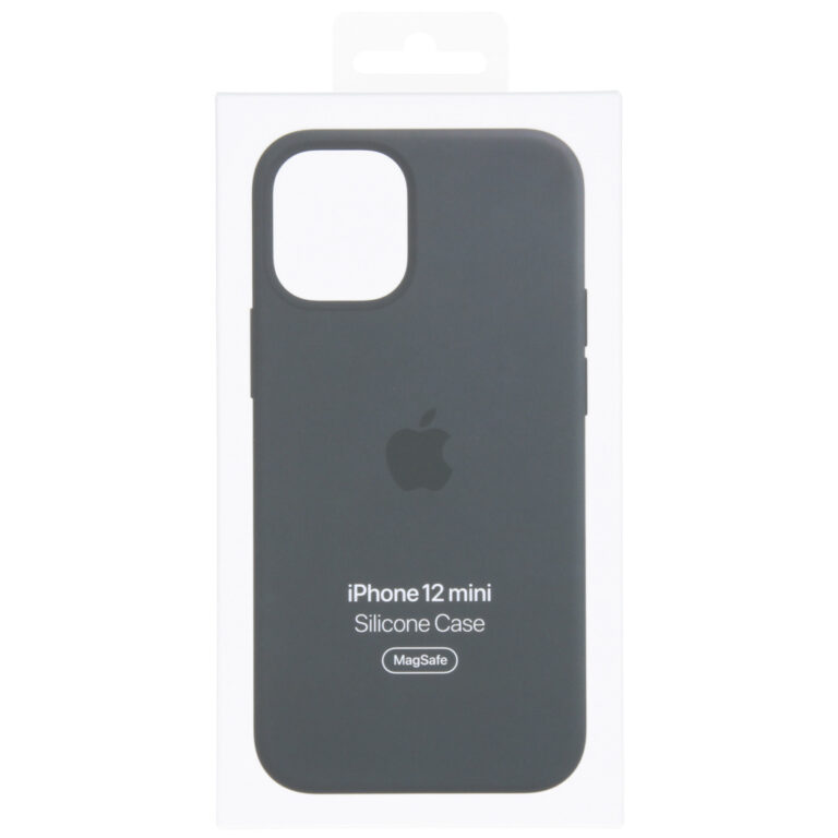 Silicone Backcover MagSafe Apple iPhone 12 Mini - Black - Afbeelding 4